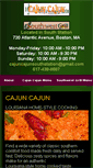 Mobile Screenshot of cajunsouthwestgrill.com